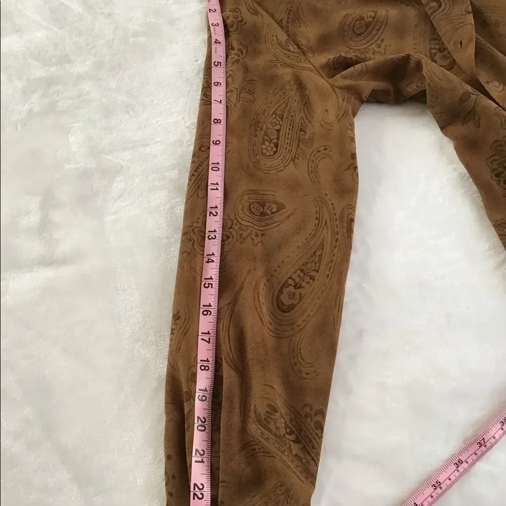 Emma James / Liz Claiborne brown 2 pc skirt and top size 14.